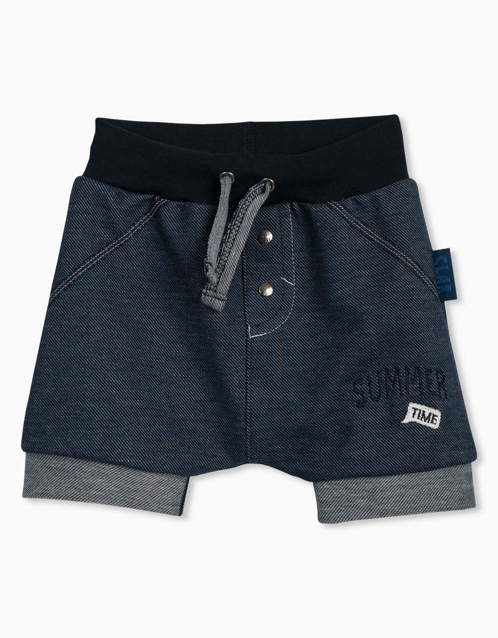 Baggy kratke hlače Jeans z vezenjem Summer Time