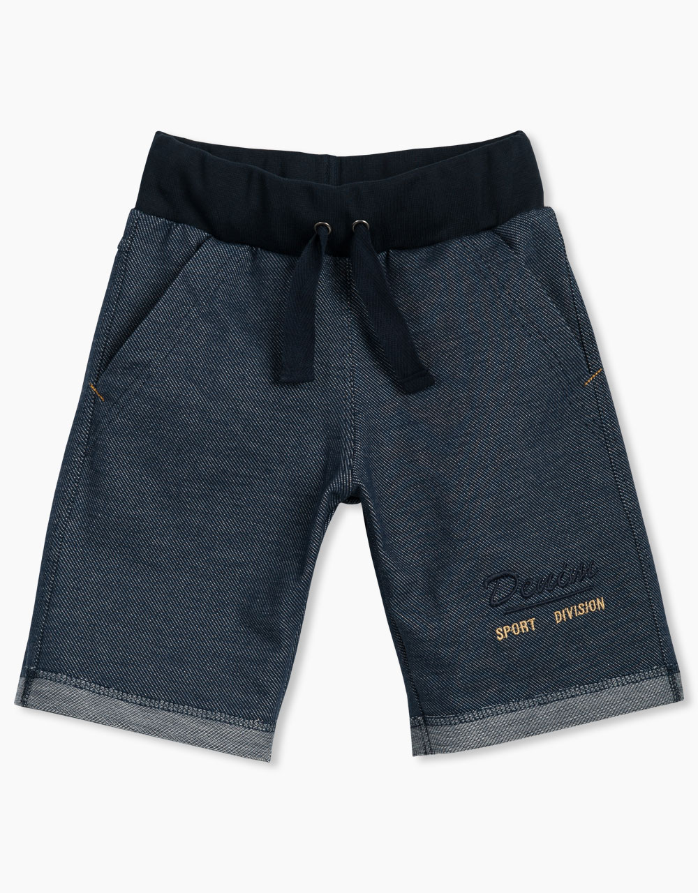 Bermuda kratke hlače Jeans z vezenjem Denim Sport