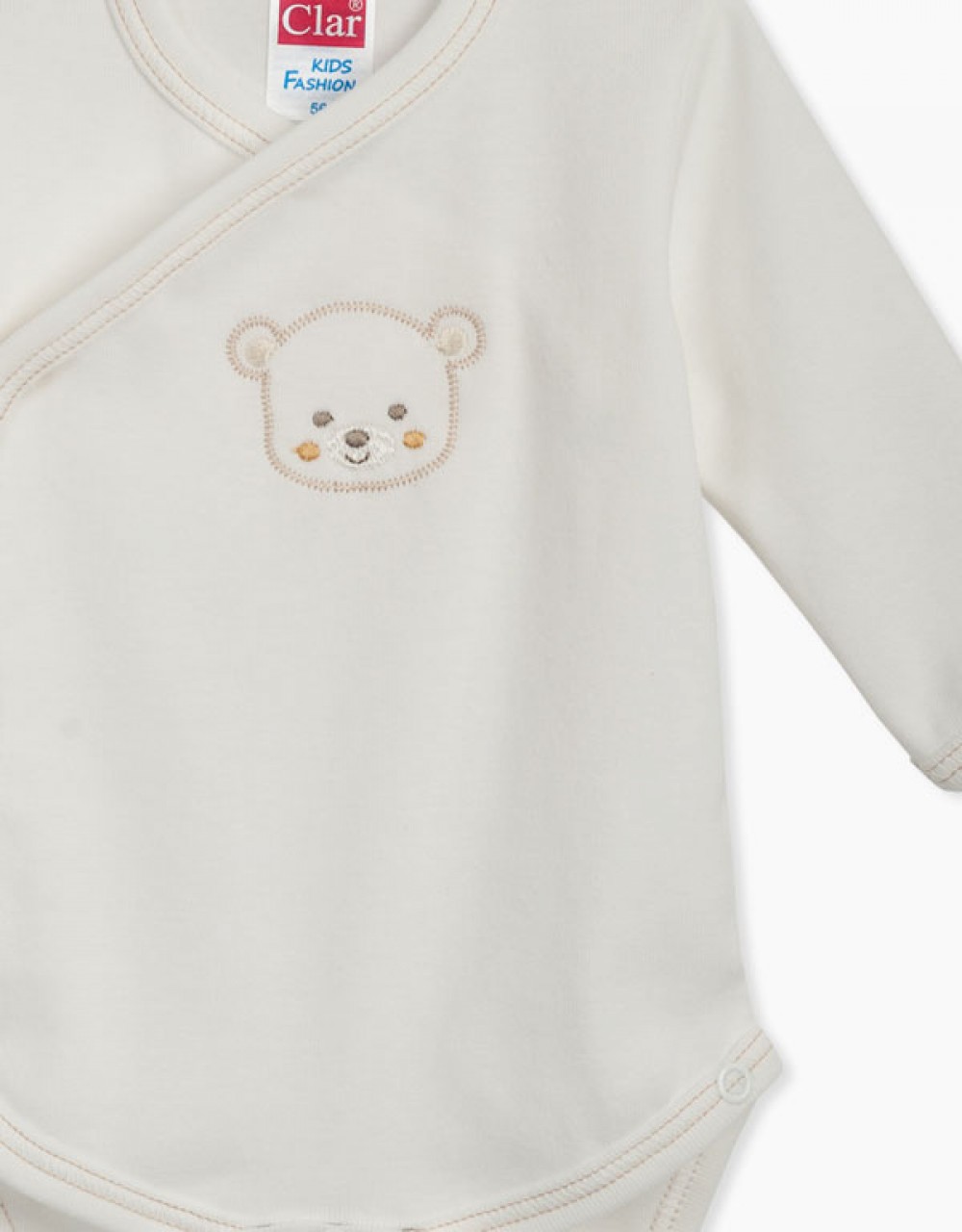 Body na preklop dolgi rokav medvedek Little Bear