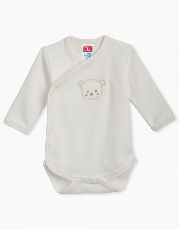 Body na preklop dolgi rokav medvedek Little Bear