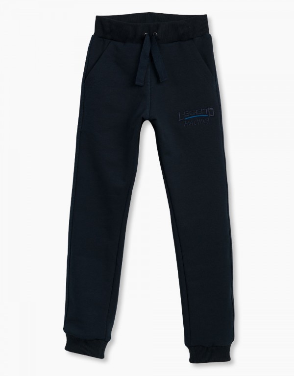 Hlače za fante slim z vezenjem Legend Racing