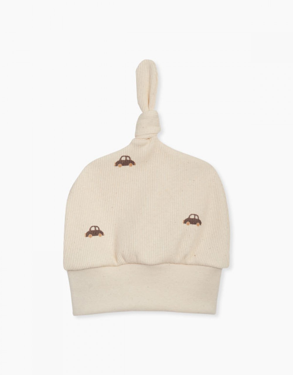 Komplet za dojenčka 4 delni Natural avtomobilčki