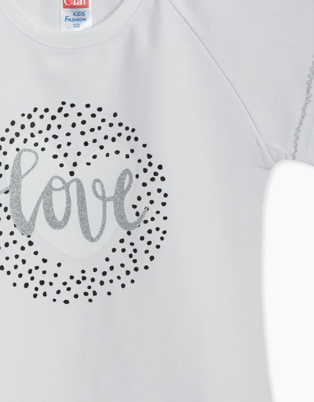 Majica kratek rokav s poslikavo Love