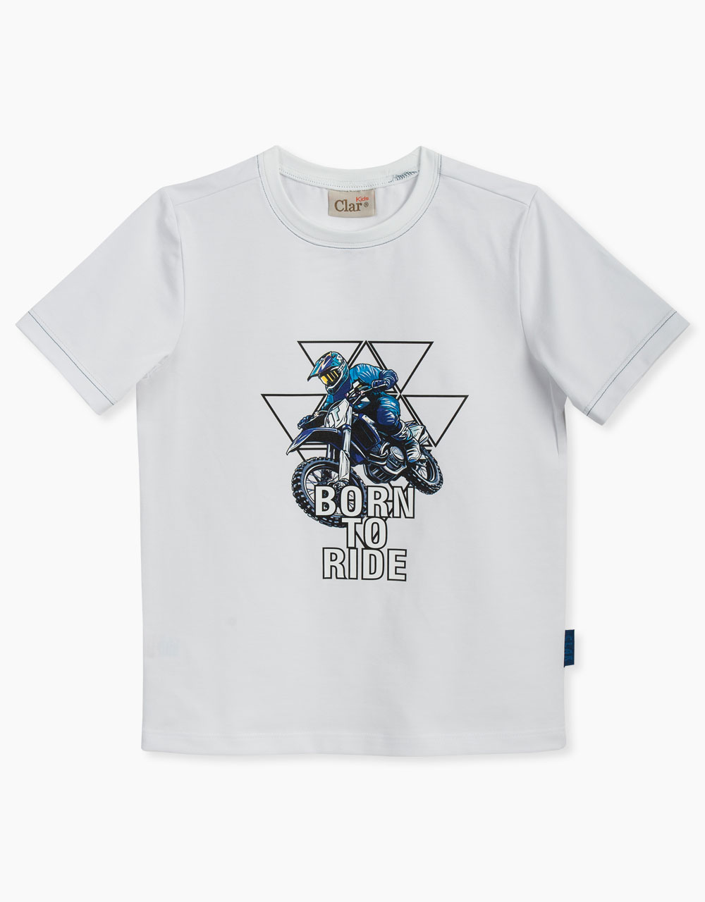 Majica kratek rokav s potiskom Born to Ride