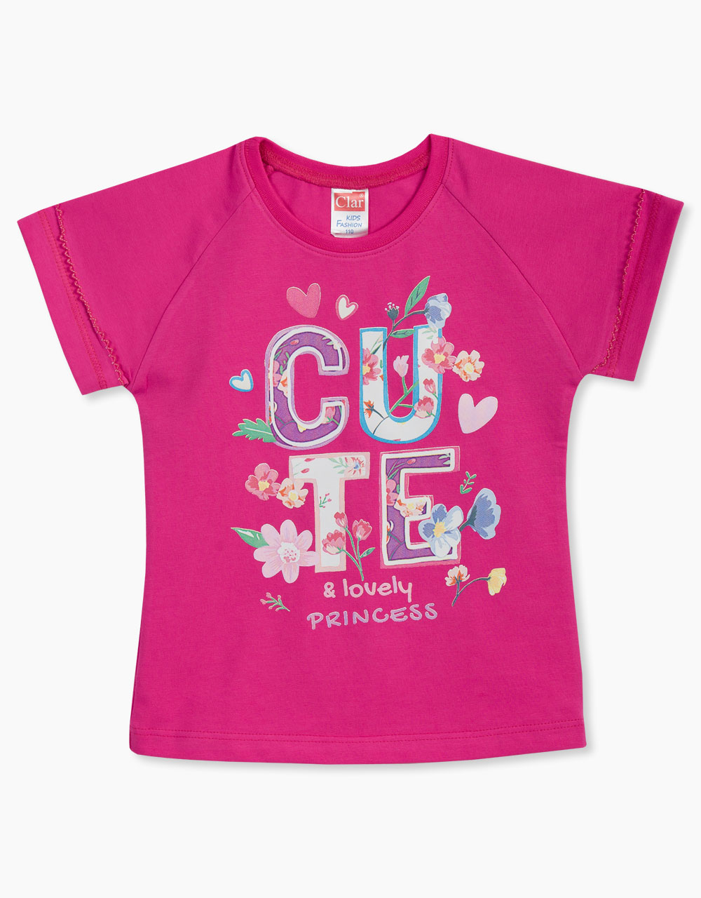 Majica kratek rokav s potiskom Cute