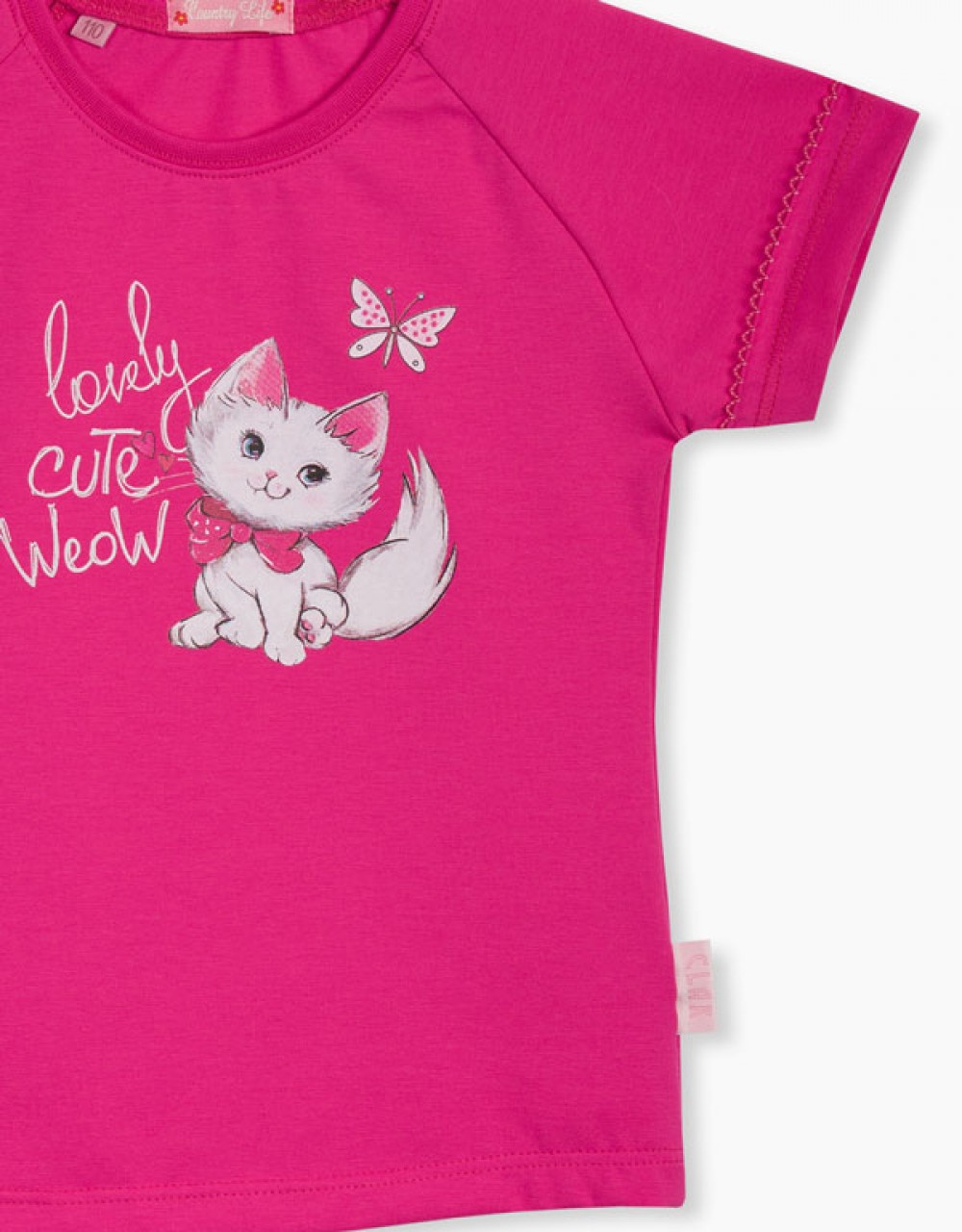 Majica kratek rokav s potiskom Lovely Cute