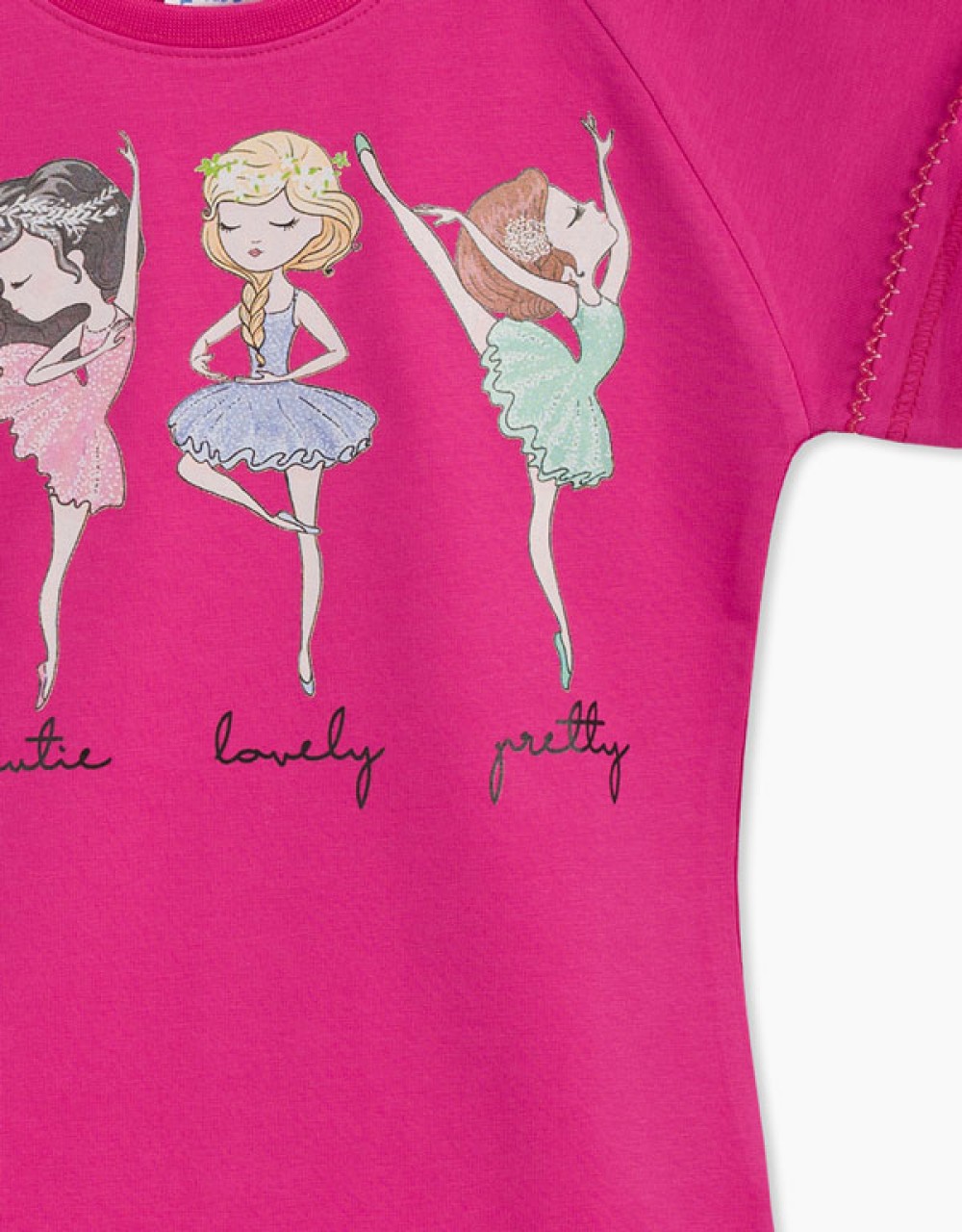 Majica kratek rokav s potiskom Pretty Cutie