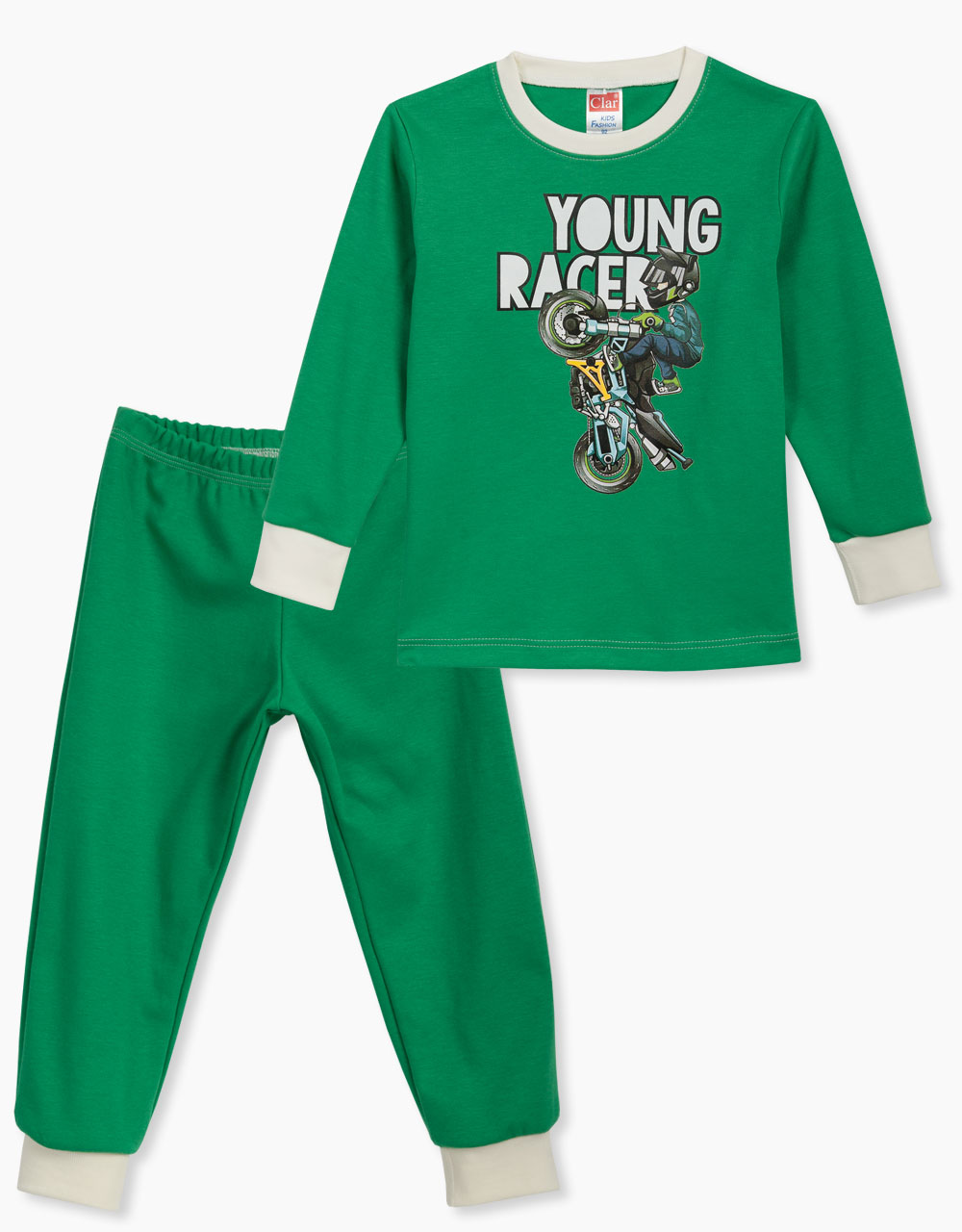 Otroška bombažna pižama