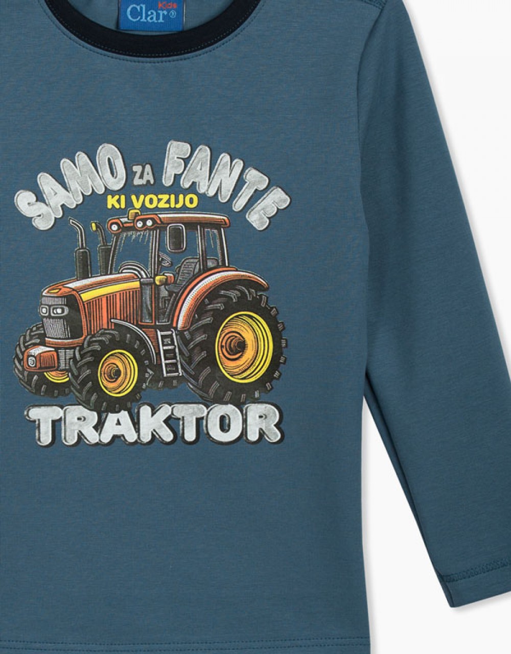 Otroška majica dolgi rokav samo za fante