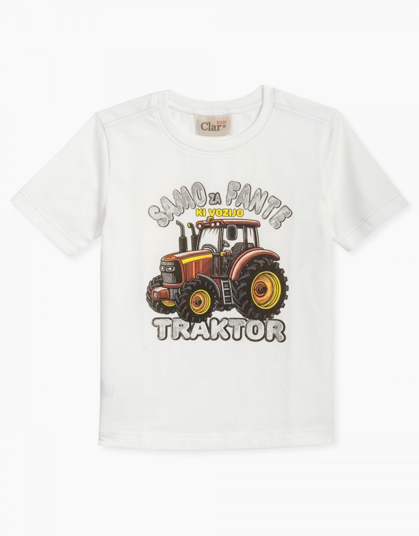 Otroška majica kratek rokav samo za fante