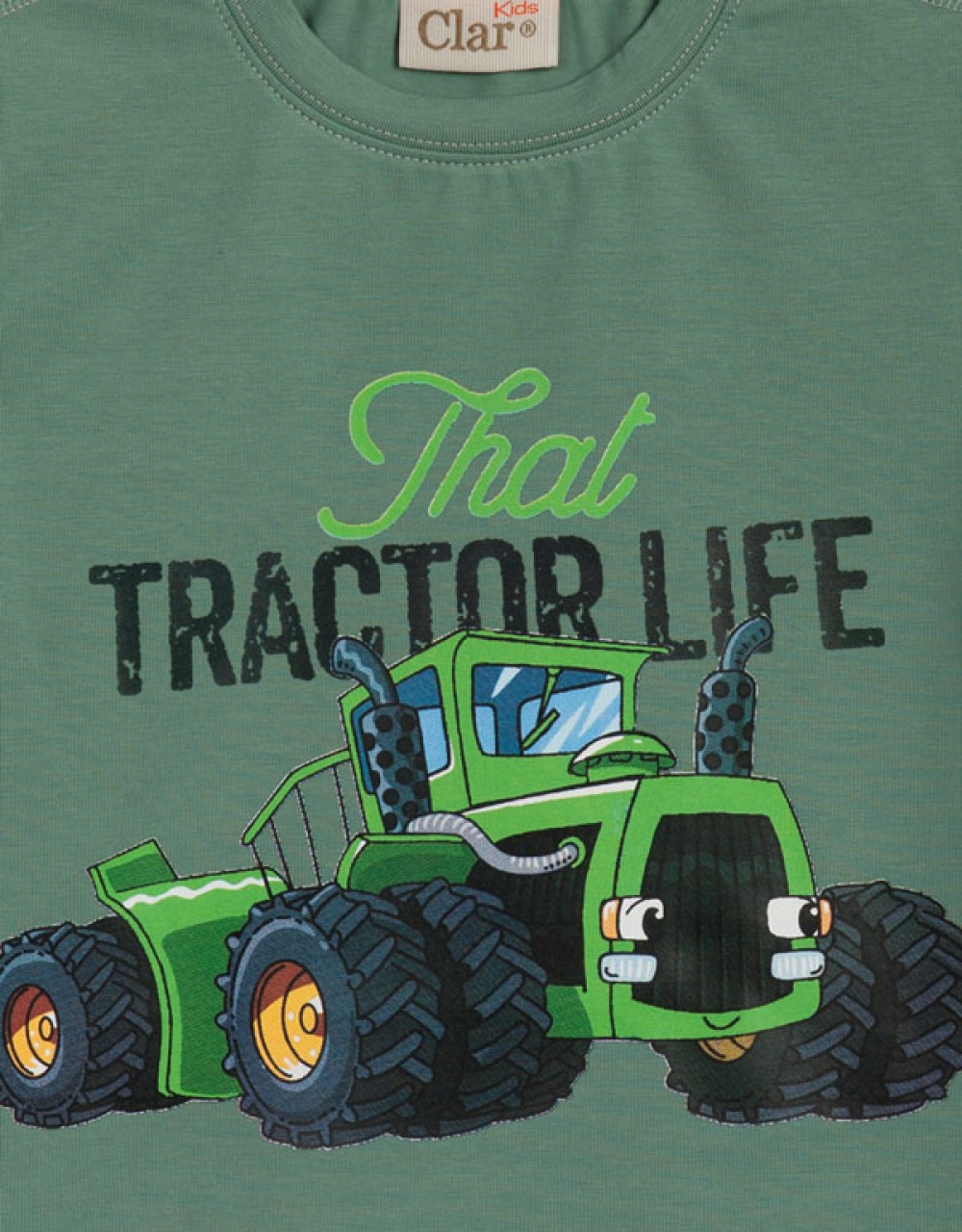 Otroška majica kratek rokav Tractor Life