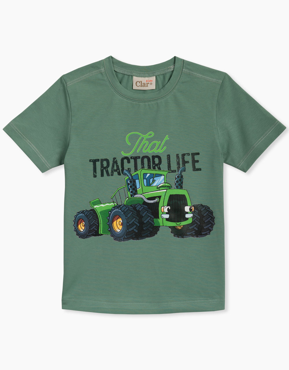 Otroška majica kratek rokav Tractor Life