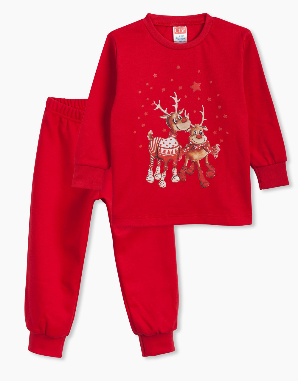 Otroška pižama vesela jelenčka