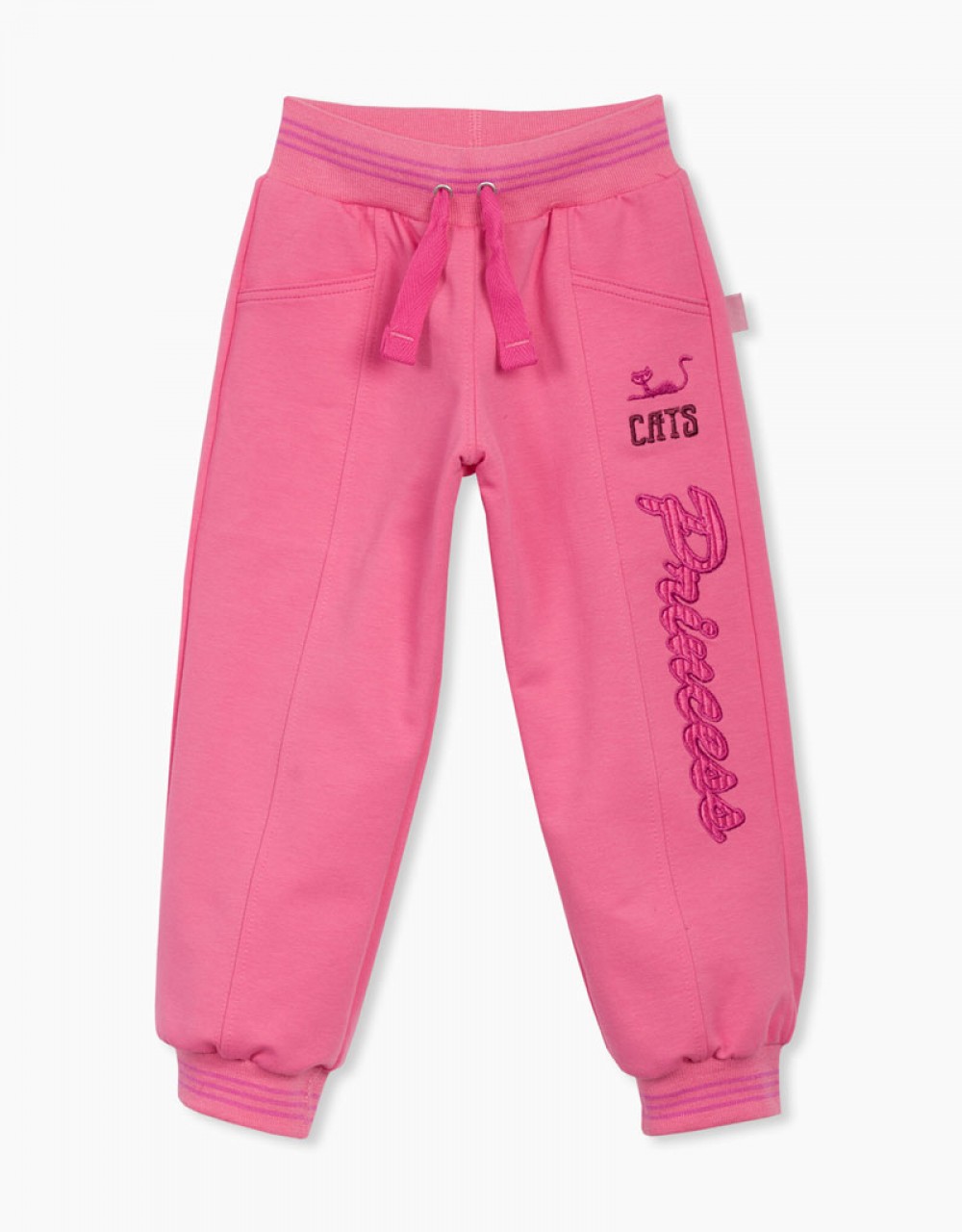 Otroške hlače s pletenimi elastičnimi patenti