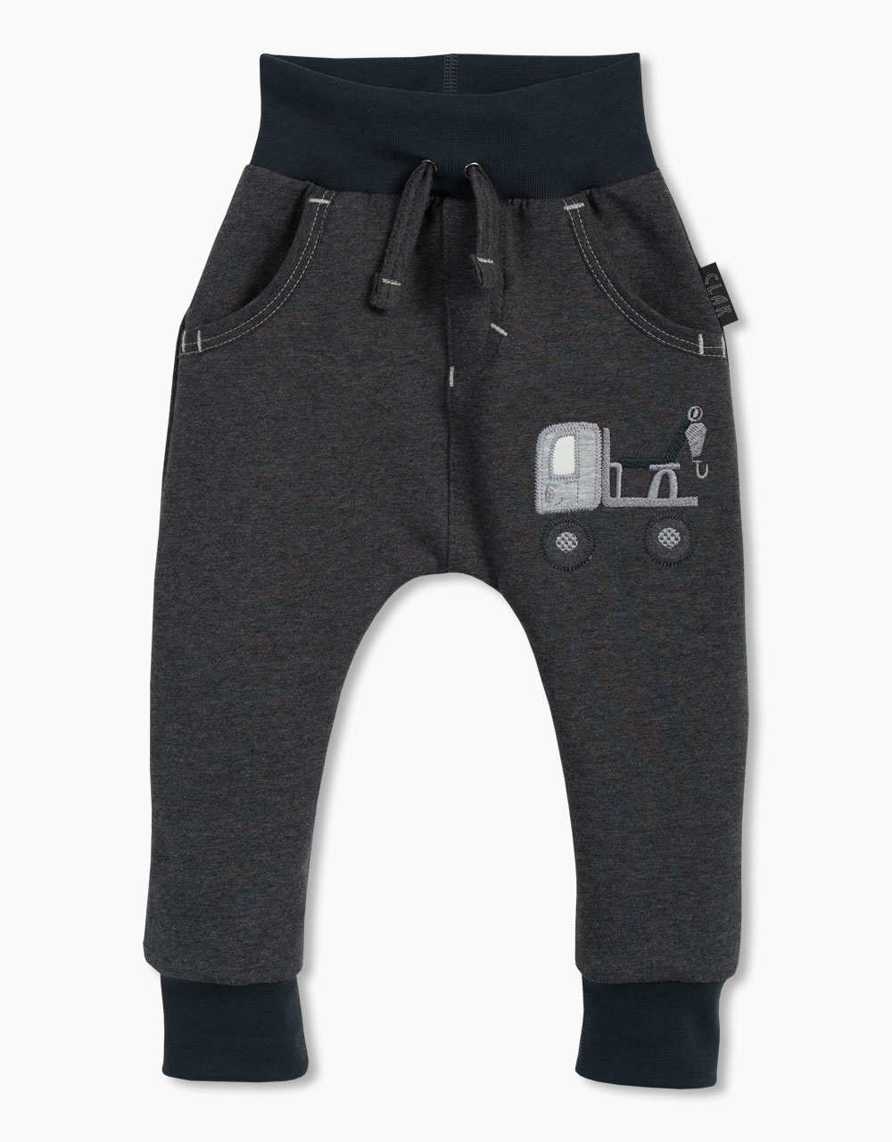 Otroške termo bombažne baggy hlače Avtožerjav