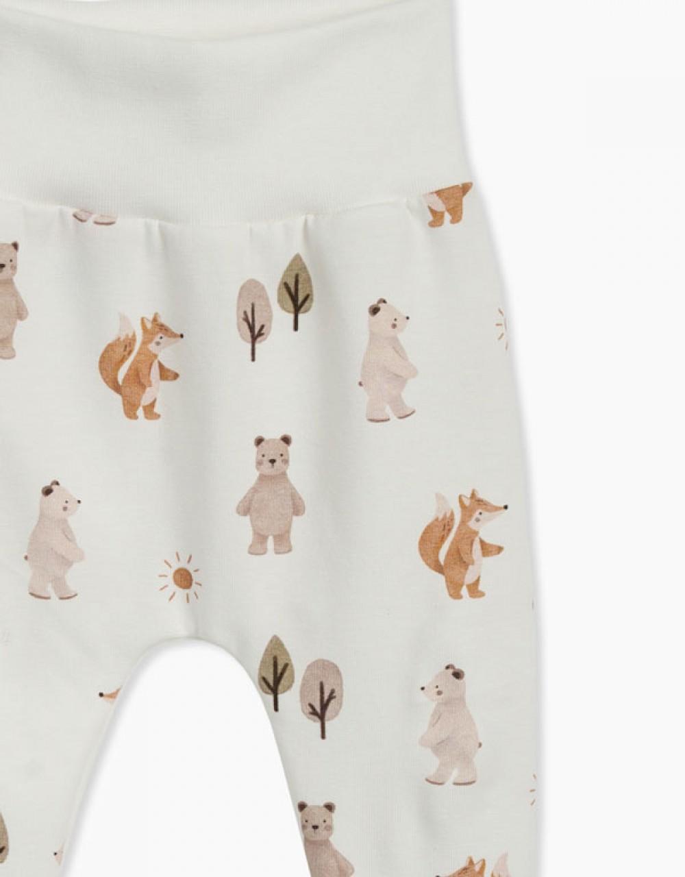 Otroške žabice do pasu s potiskom Forest Animals