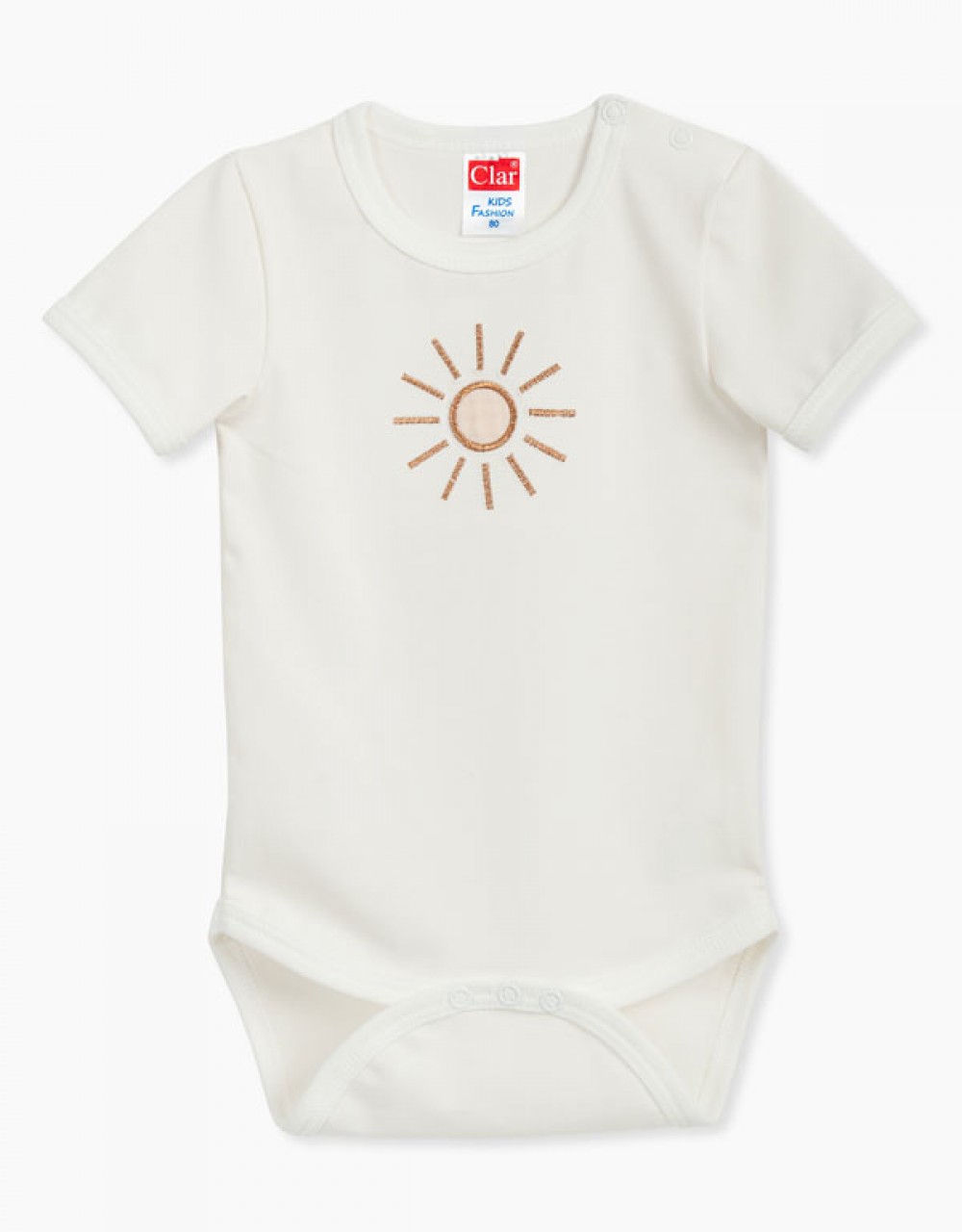 Otroški komplet iz bombažnega muslina sonček