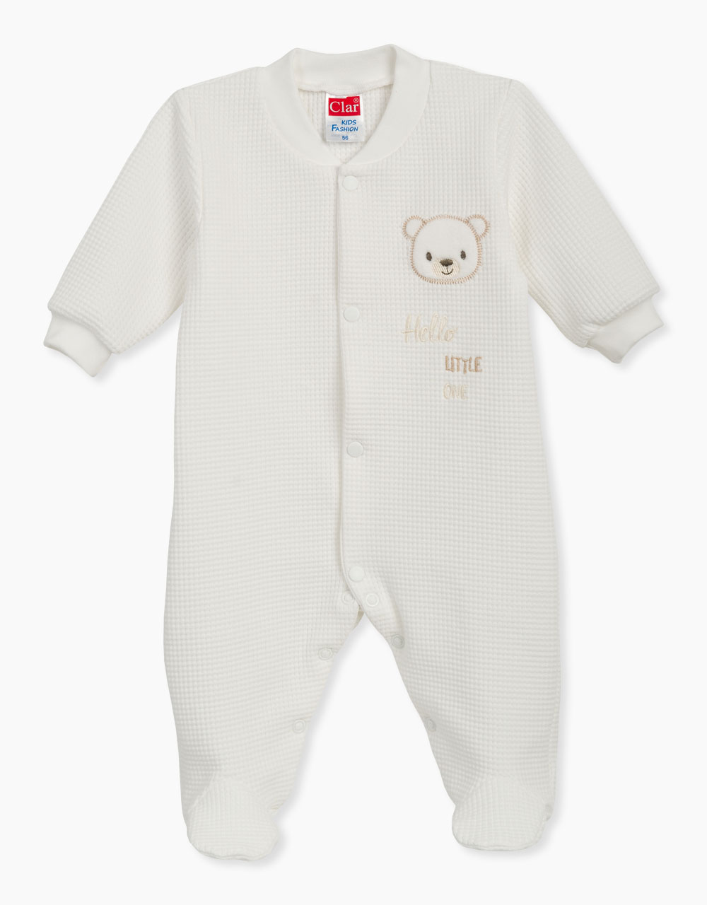 Pajac za dojenčka z rokavi Hello Little One