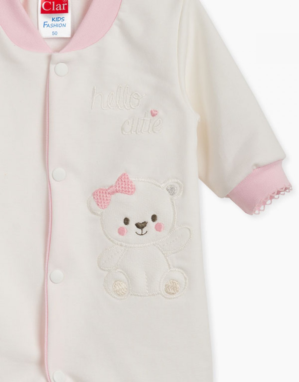 Pajac-romper brez stopal iz bombaža Hello Cuite