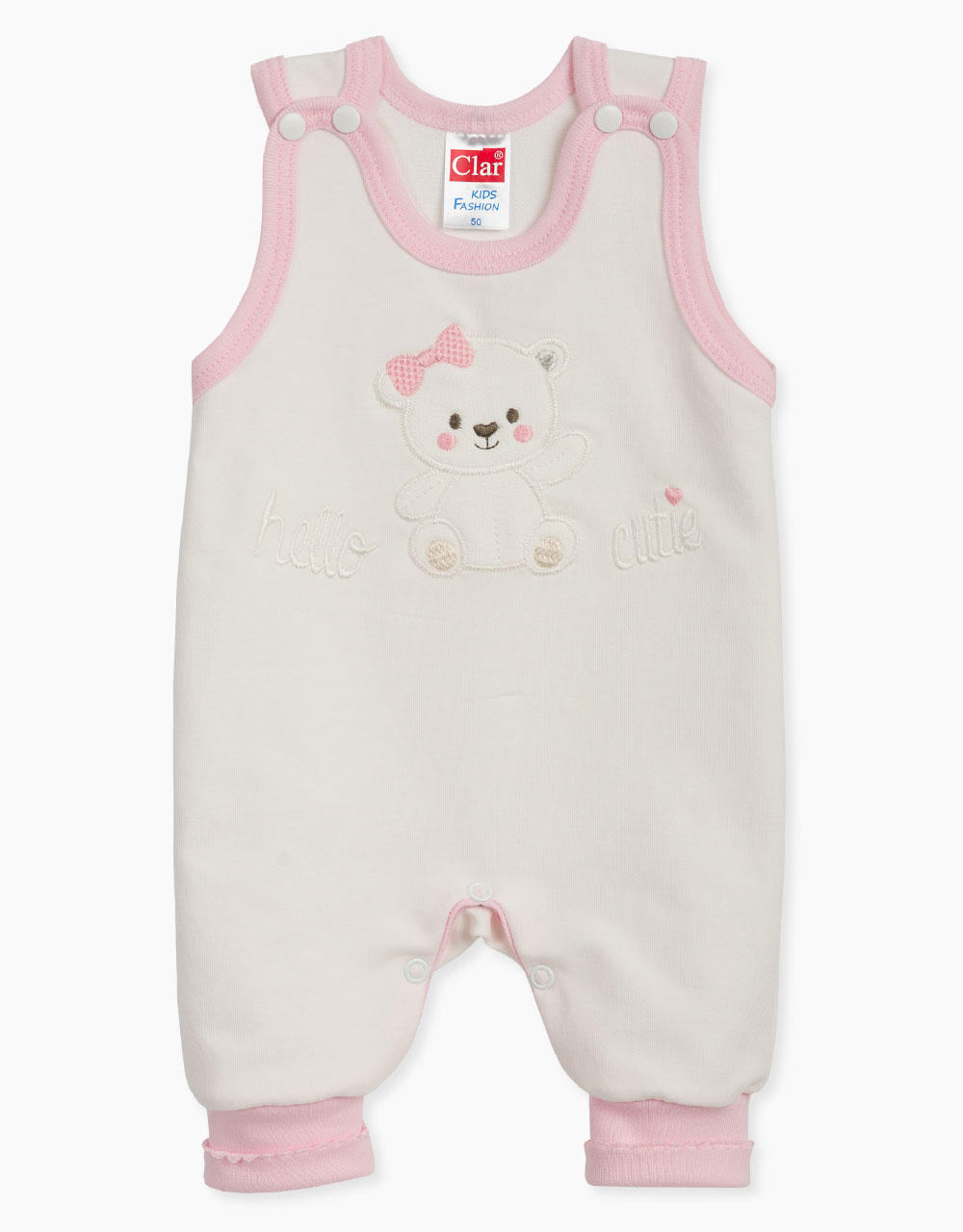 Pajac-romper na naramnice iz bombaža Hello Cuite