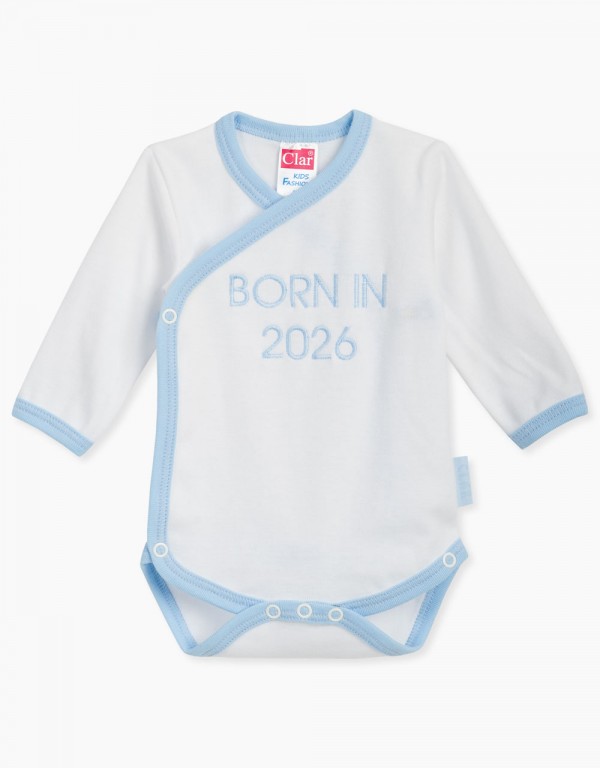 Personalizirani bodi z vezenjem Born in 2026