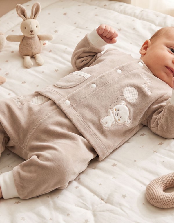 Plišast komplet za dojenčka medvedek Little Bear