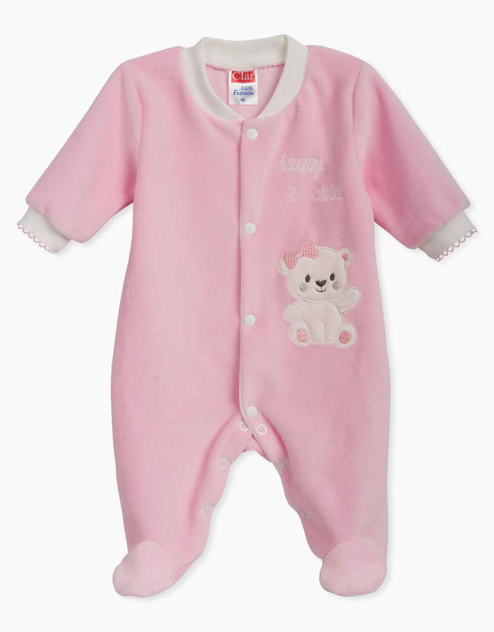 Plišasti pajac za dojenčka medvedek Happy & Cute