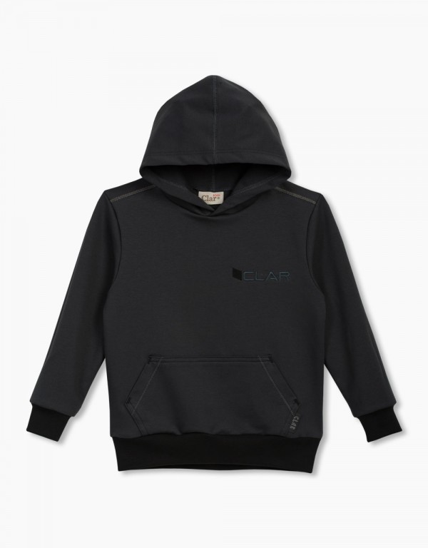 Pulover s kapuco - Hoodie z vezenjem