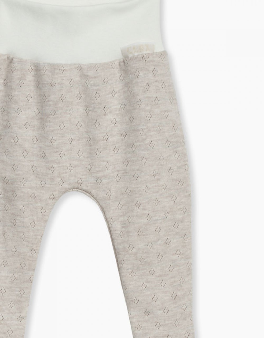 Žabice do pas s stopali z žakardnim vzorcem