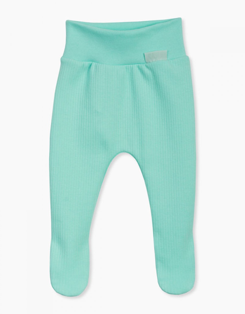 Žabice do pasu s stopali in mehkim patentom 2-pack